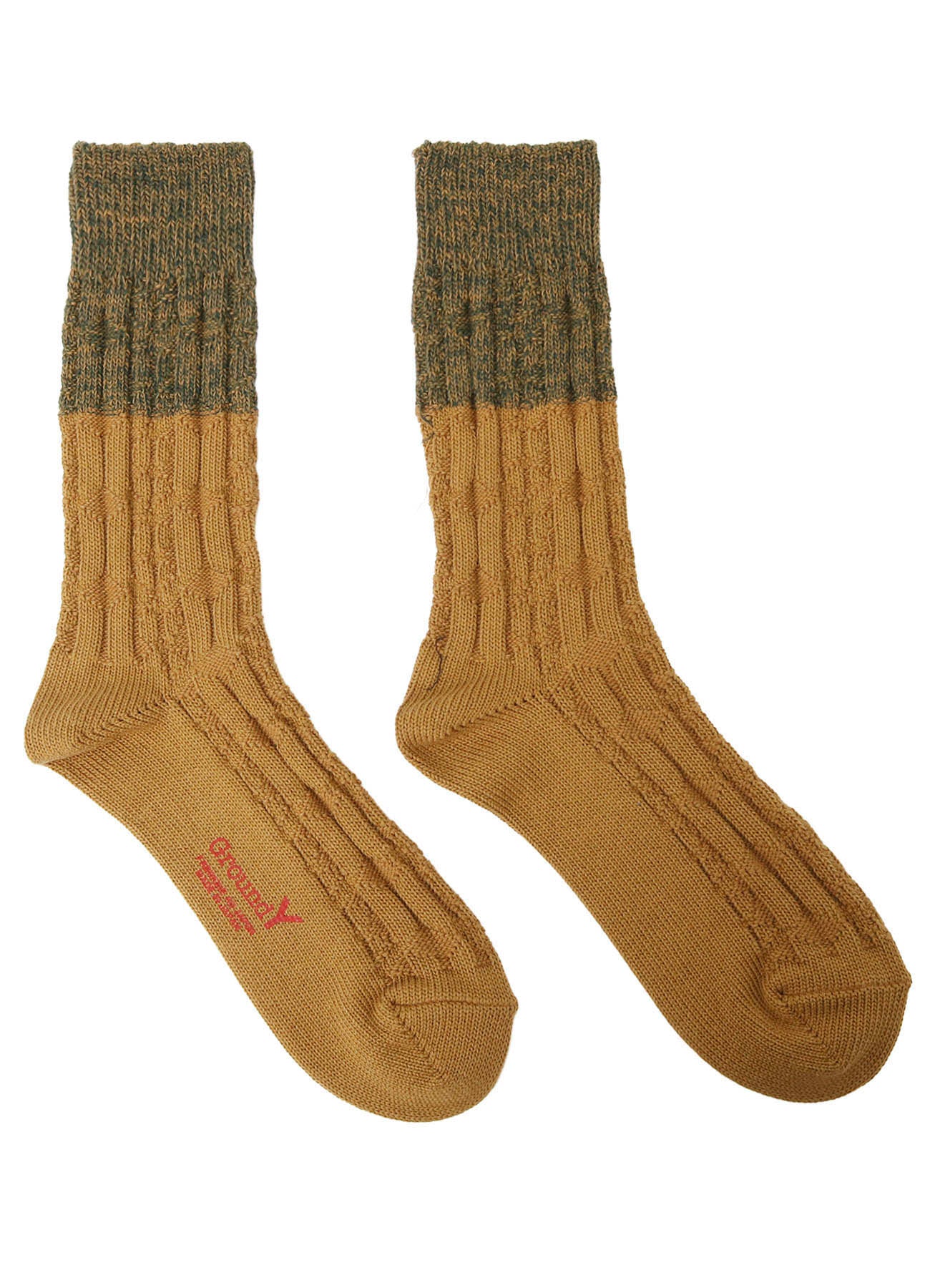 COTTON ACRYLIC LINKS STITCH SOCKS