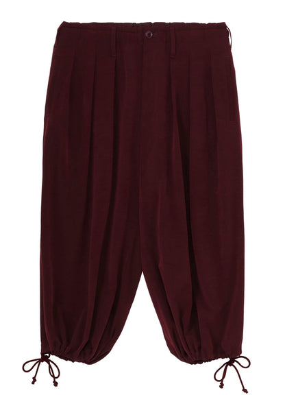 CREPE DE CHINE BALLOON PANTS