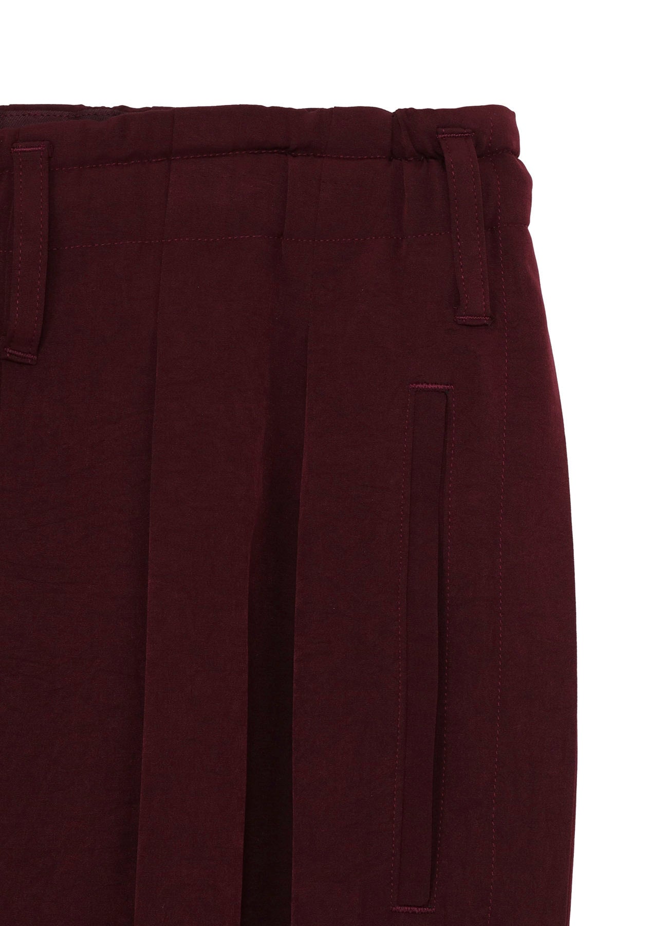 CREPE DE CHINE BALLOON PANTS