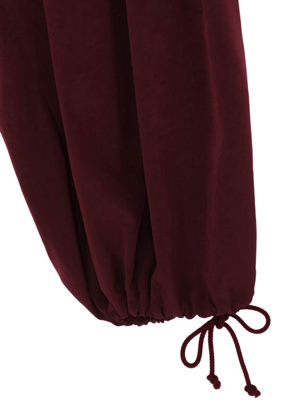 CREPE DE CHINE BALLOON PANTS