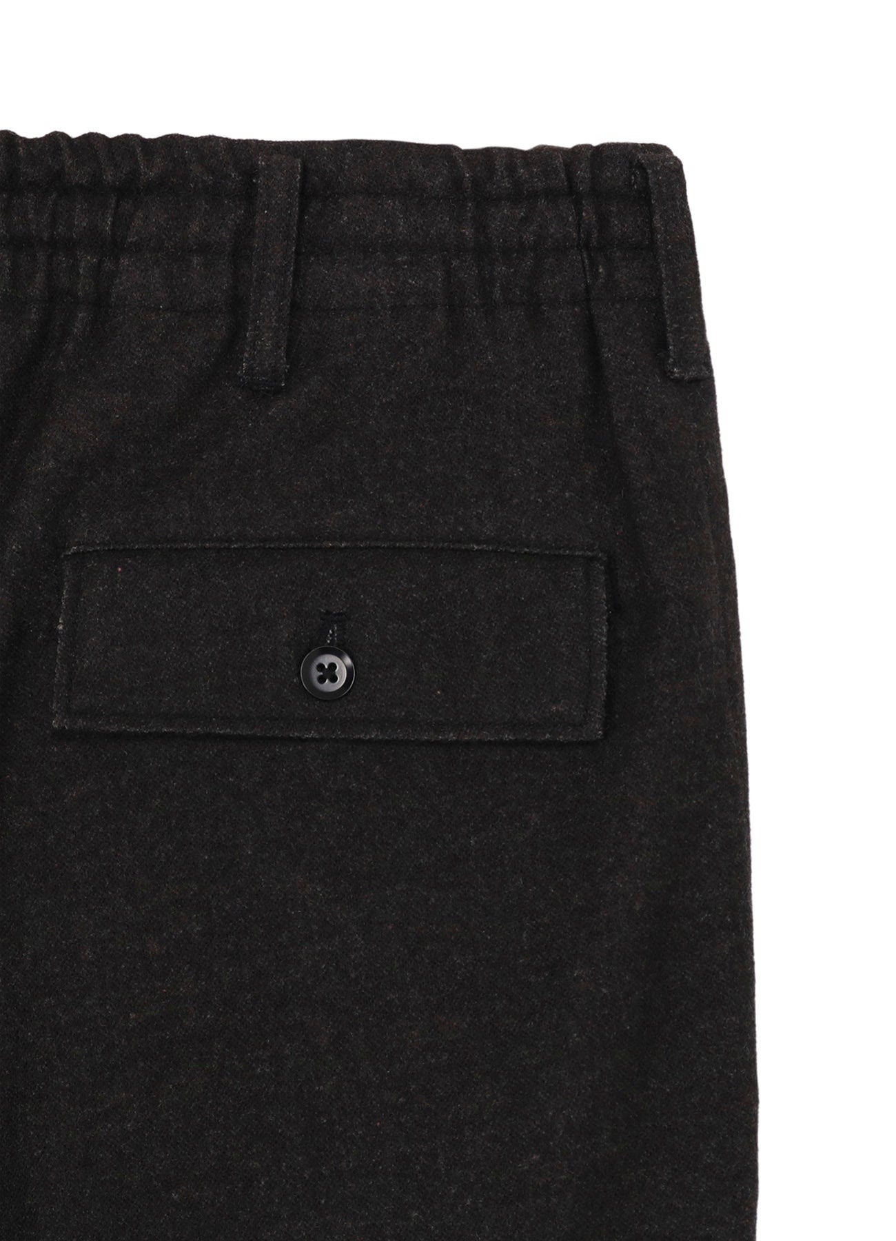 FLANNEL STRIPE PATTERN STANDARD RIBBED HEM CARGO