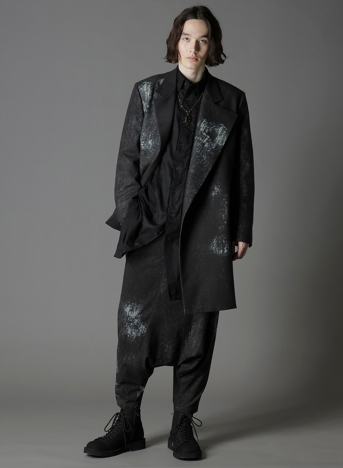 NARROW RIBS CORDUROY SAROUEL PANTS