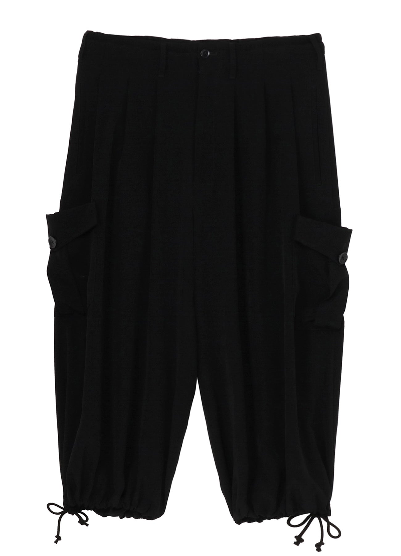 CREPE DE CHINE SIDE OUT PK BALLOON PANTS