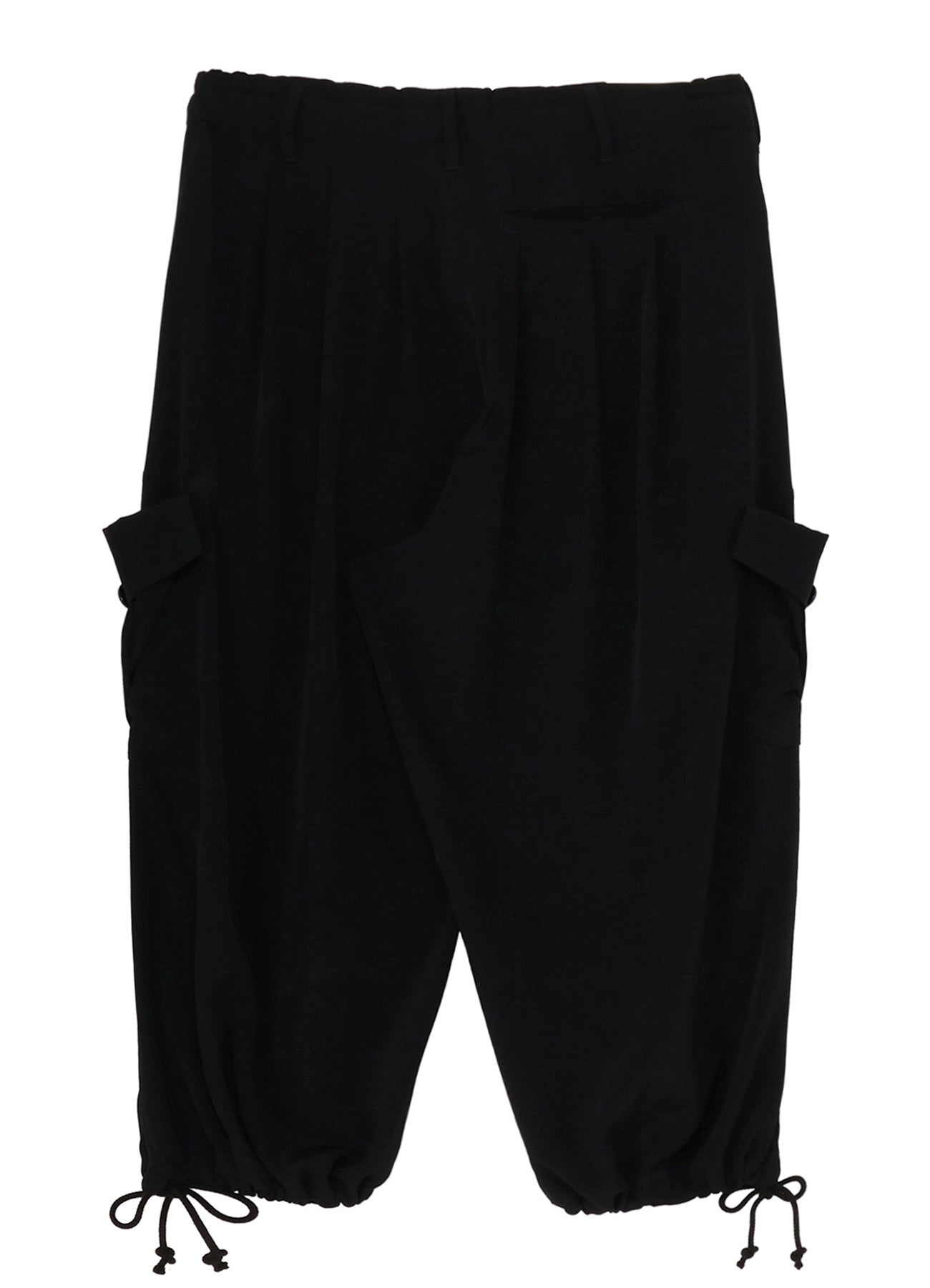 CREPE DE CHINE SIDE OUT PK BALLOON PANTS