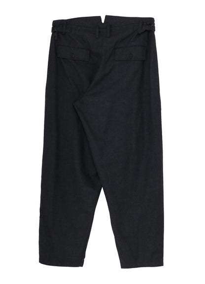 W.TA SAXONY 5-TUCK FULLING PANTS