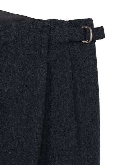 W.TA SAXONY 2-TUCK SIDE STRIPE PANTS