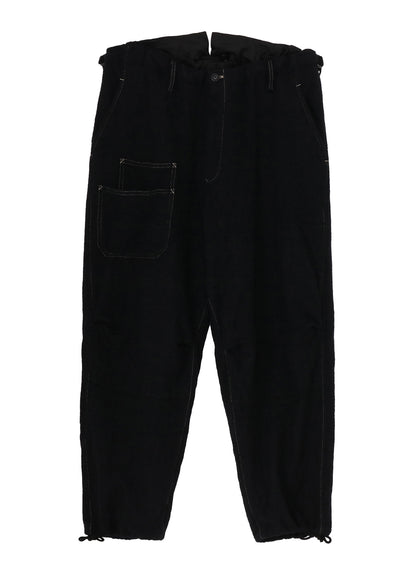 FULLING SERGE WIDE PANTS