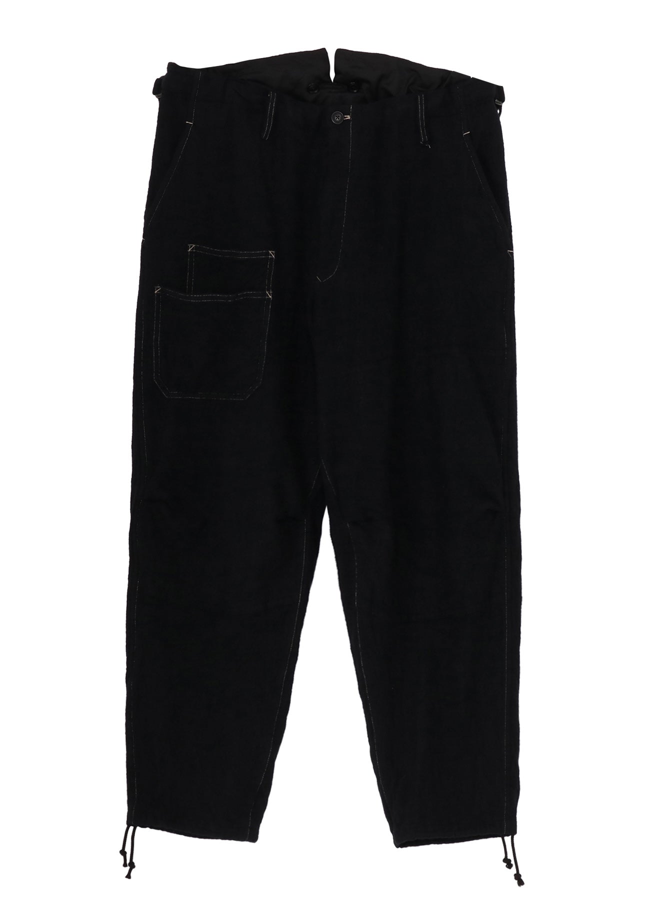 FULLING SERGE WIDE PANTS