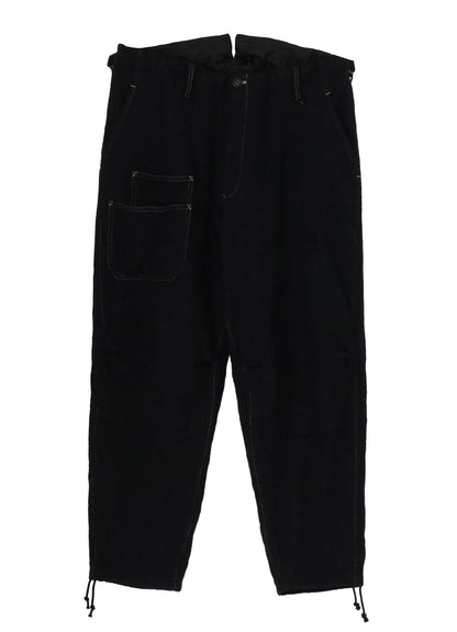 FULLING SERGE WIDE PANTS