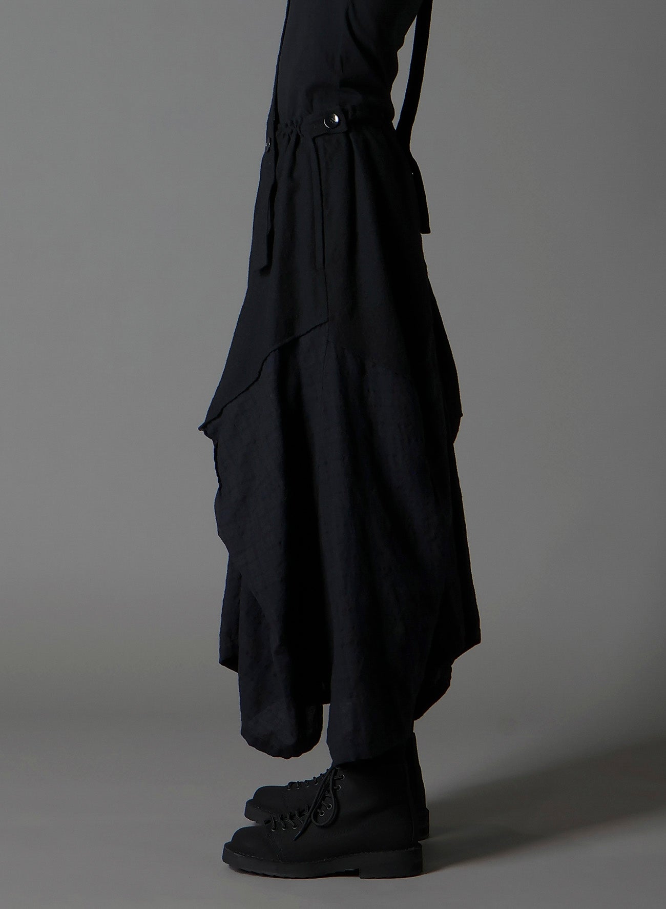 REFINE PLAID + REFINE GAUZE SQUARE SKIRT