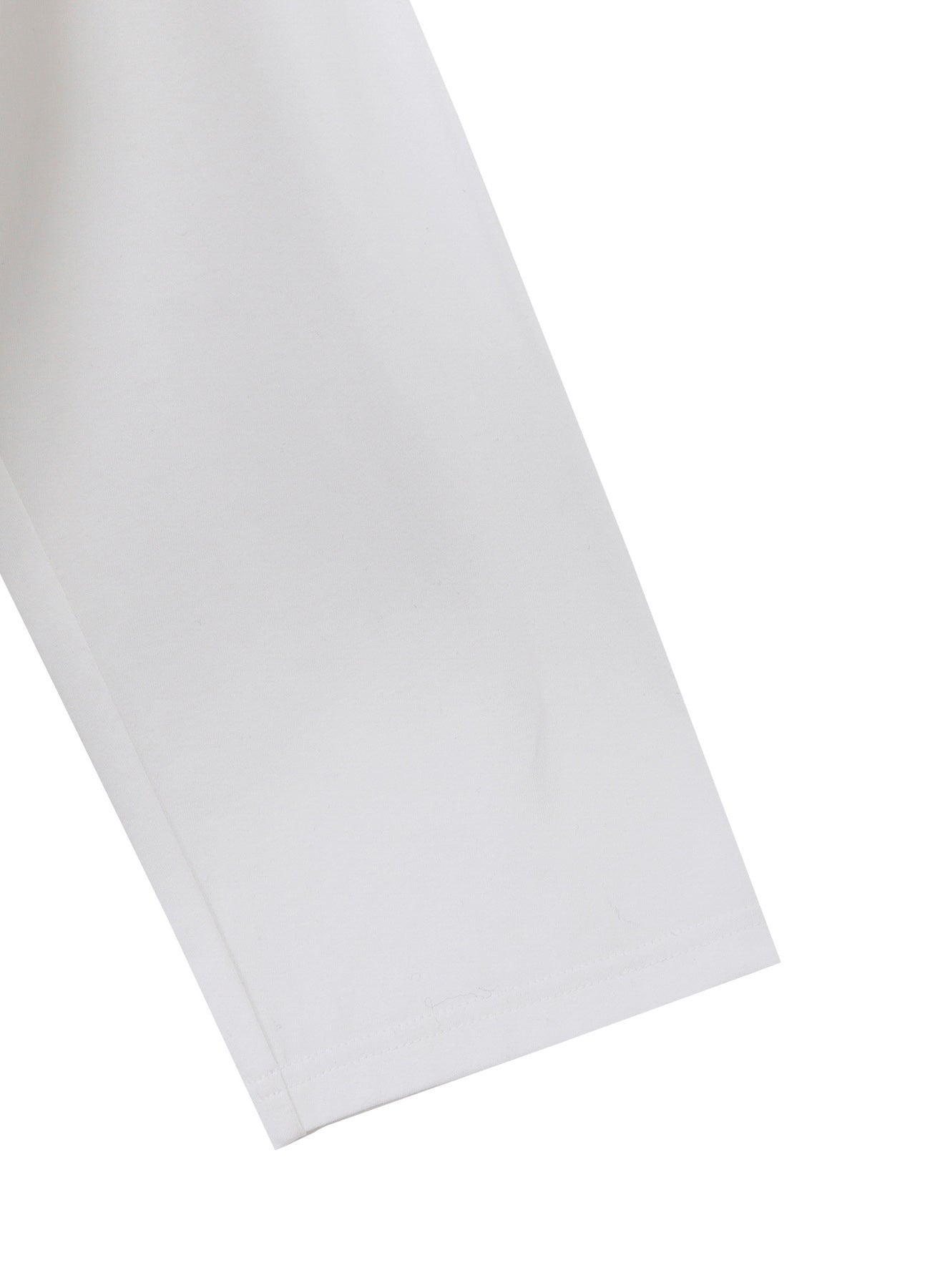 COTTON JERSEY MIX BLOCK LONG SLEEVED T-SHIRT
