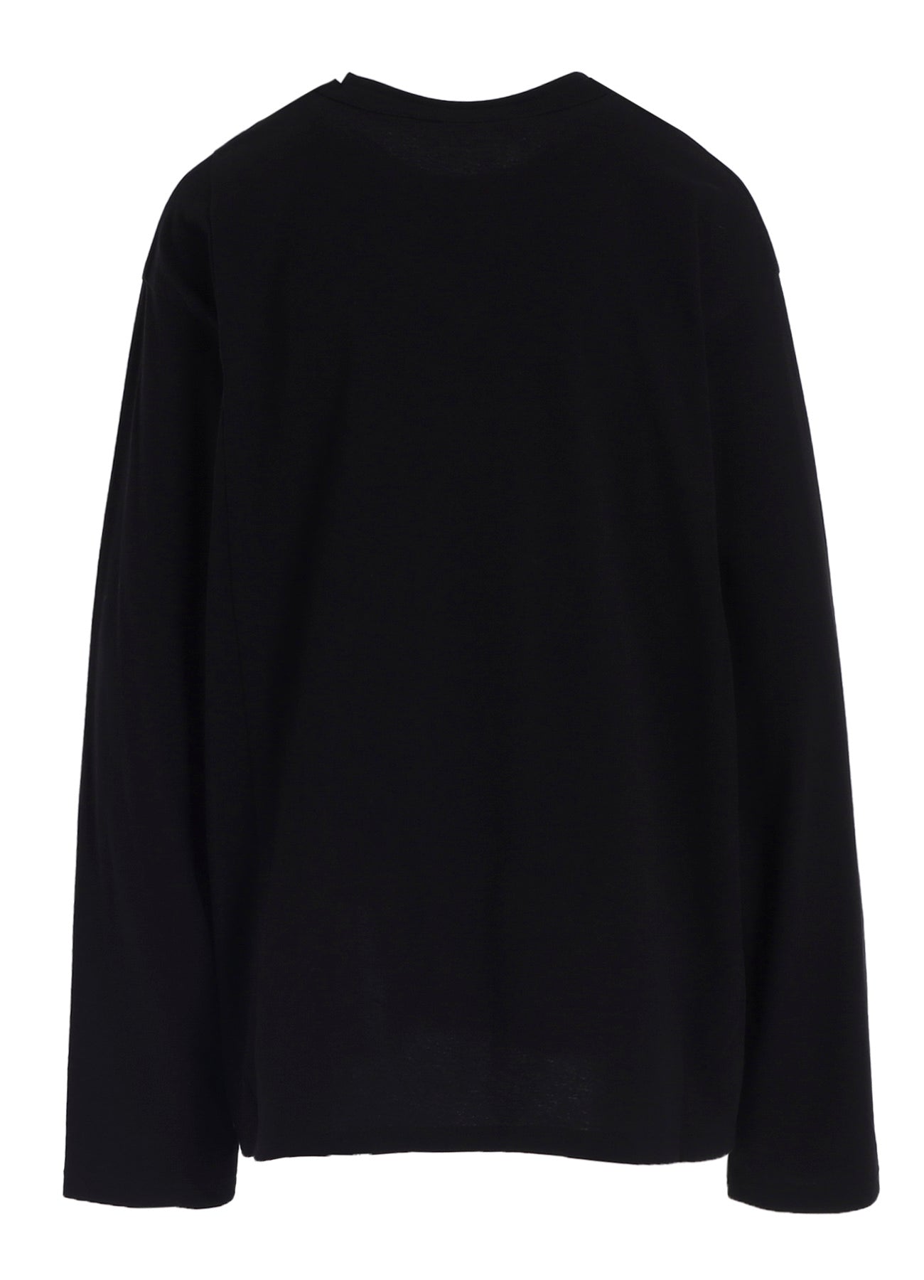COTTON JERSEY MIX BLOCK LONG SLEEVED T-SHIRT