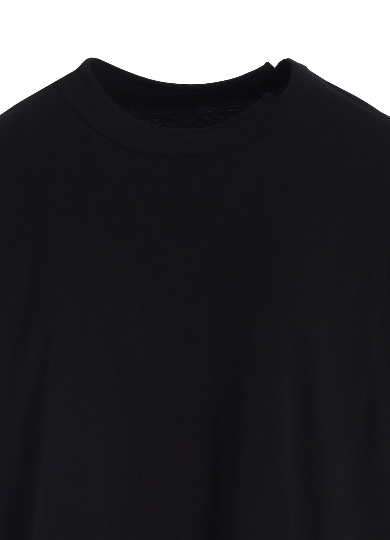 COTTON JERSEY MIX BLOCK LONG SLEEVED T-SHIRT