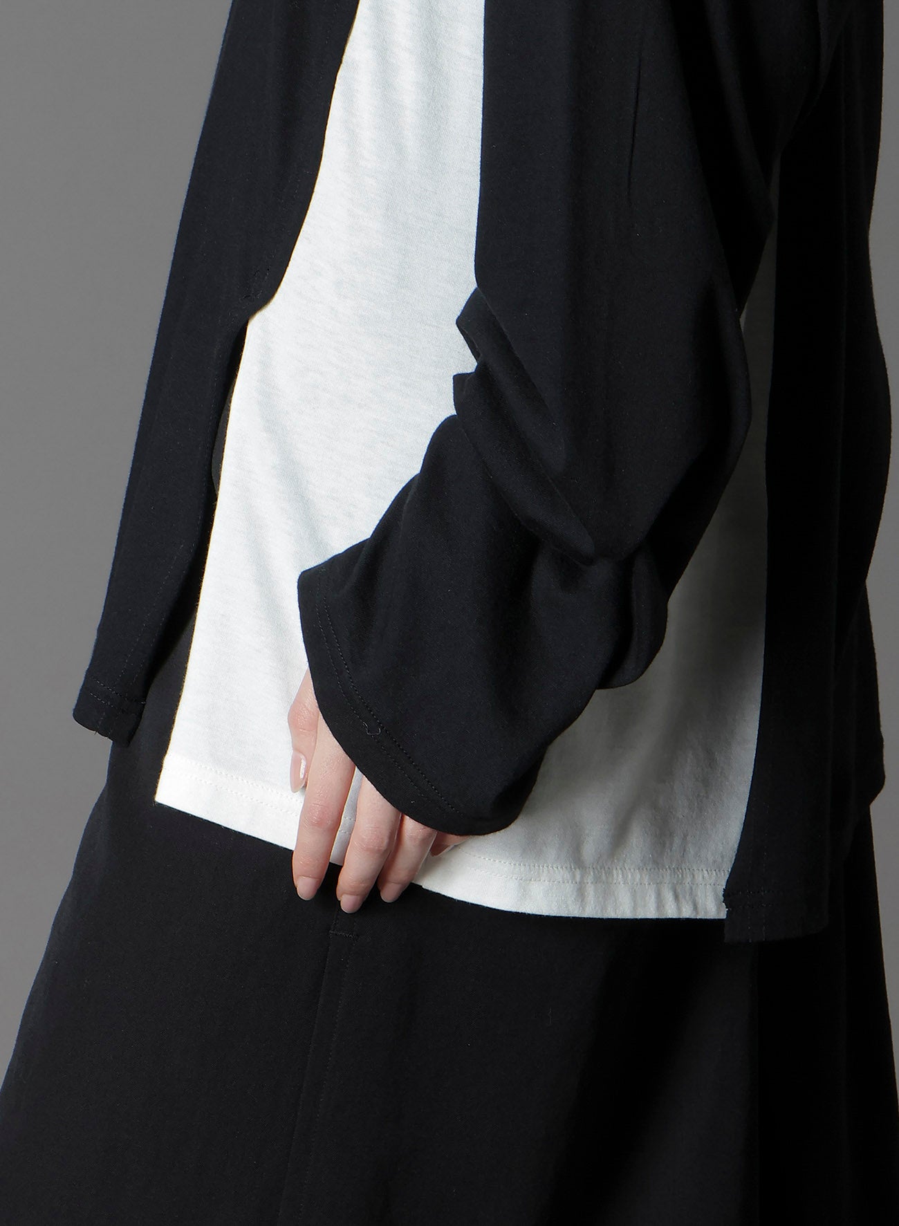 C/MOJERSEY COMBINATION MIX BLOCK LONG SLEEVED T-SHIRT