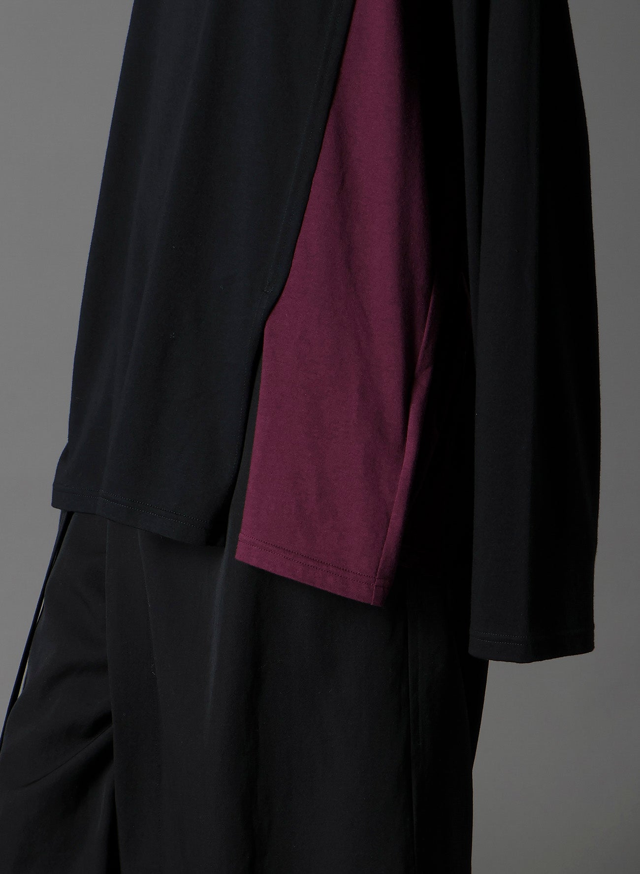 C/MOJERSEY COMBINATION MIX BLOCK LONG SLEEVED T-SHIRT