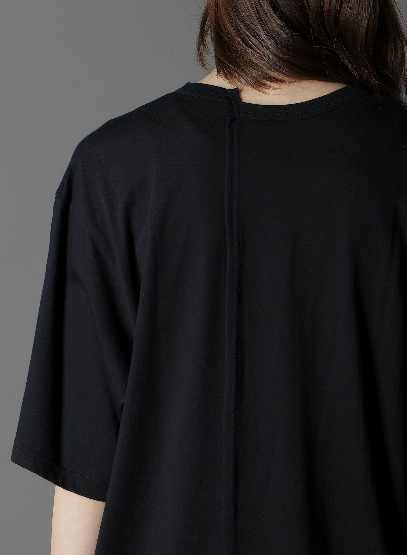 SILKETTE JERSEY W/ NUMBER PATTERN TSUJIKIRI LONG SLEEVED T-SHIRT