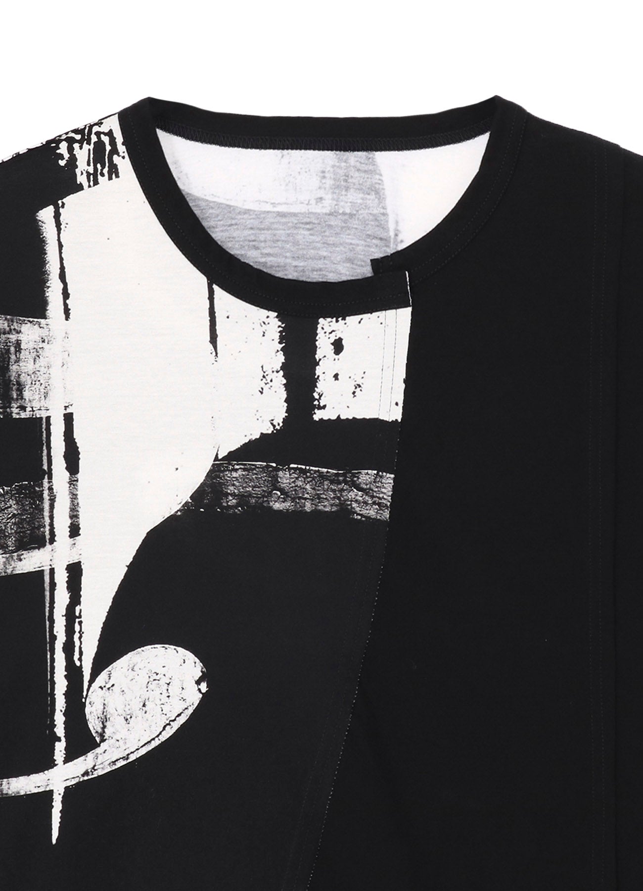 SILKETTE JERSEY NUMBER PATTERN TSUJIKIRI LONG SLEEVED T-SHIRT