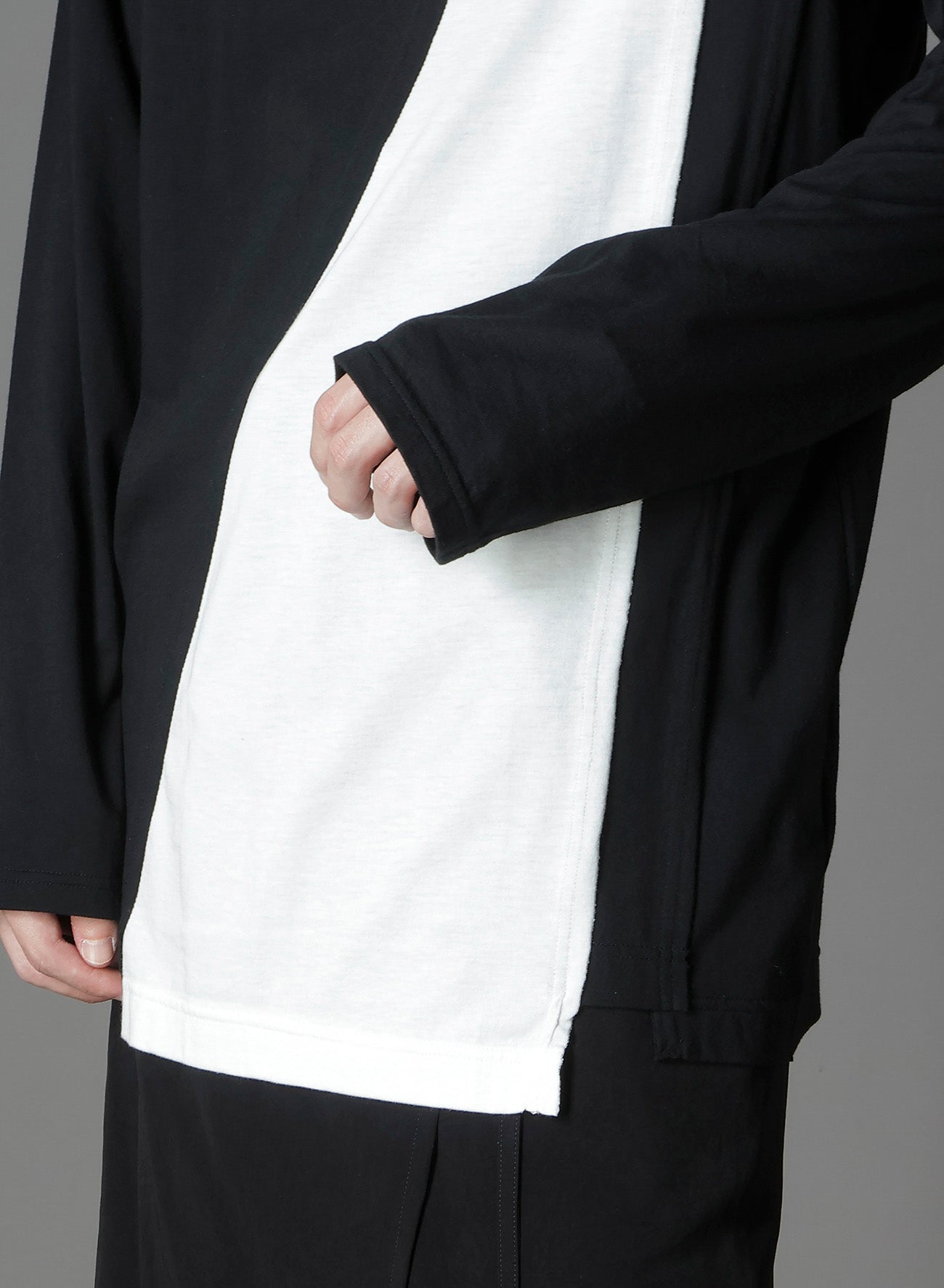 C/MOJERSEY COMBINATION TSUJIKIRI LONG SLEEVED T-SHIRT