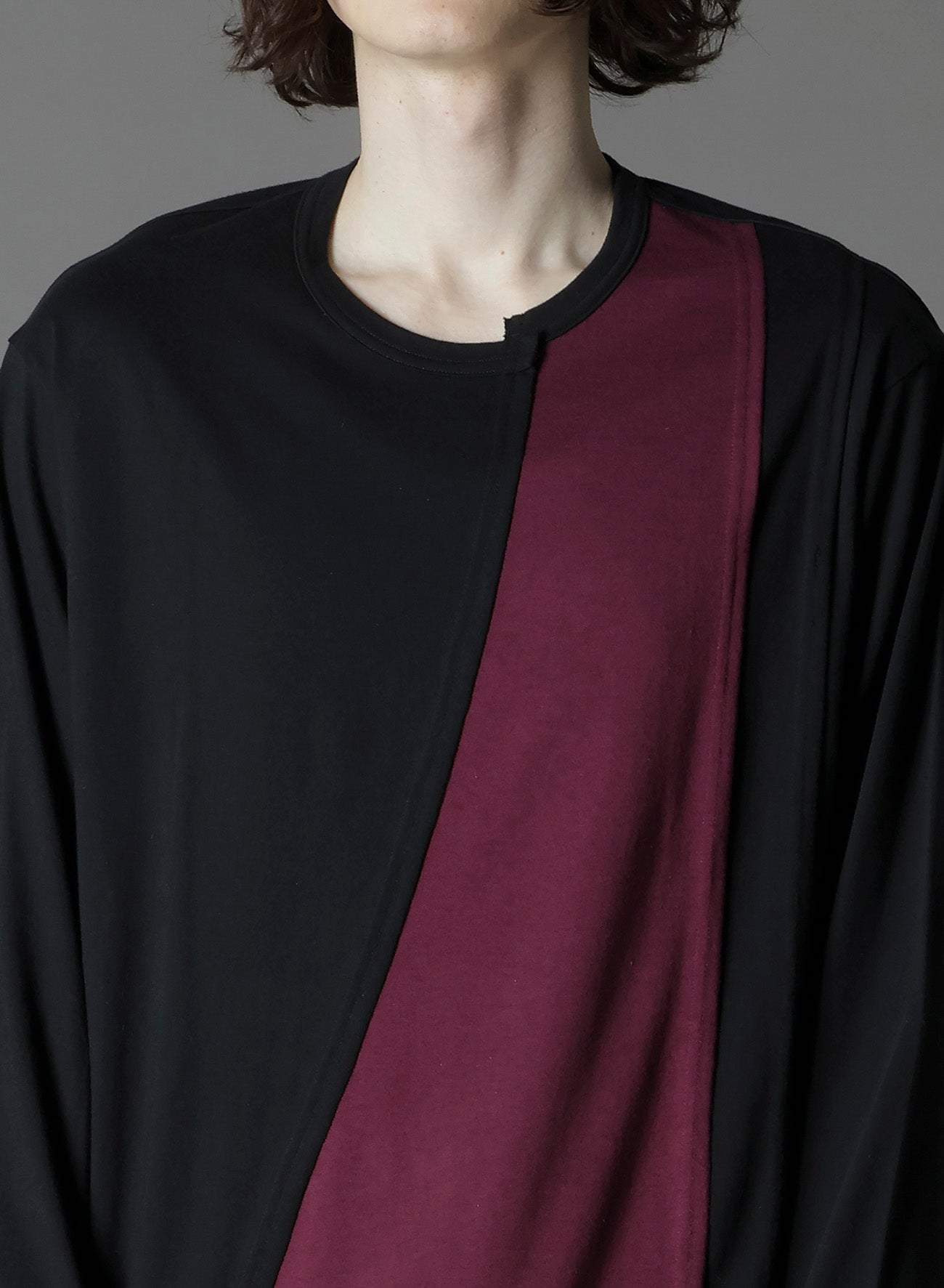 C/MOJERSEY COMBINATION TSUJIKIRI LONG SLEEVED T-SHIRT