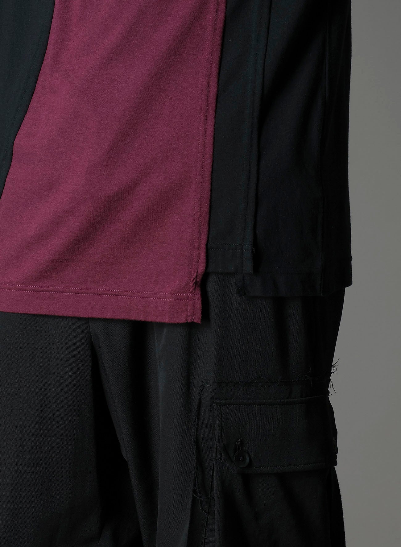 C/MOJERSEY COMBINATION TSUJIKIRI LONG SLEEVED T-SHIRT