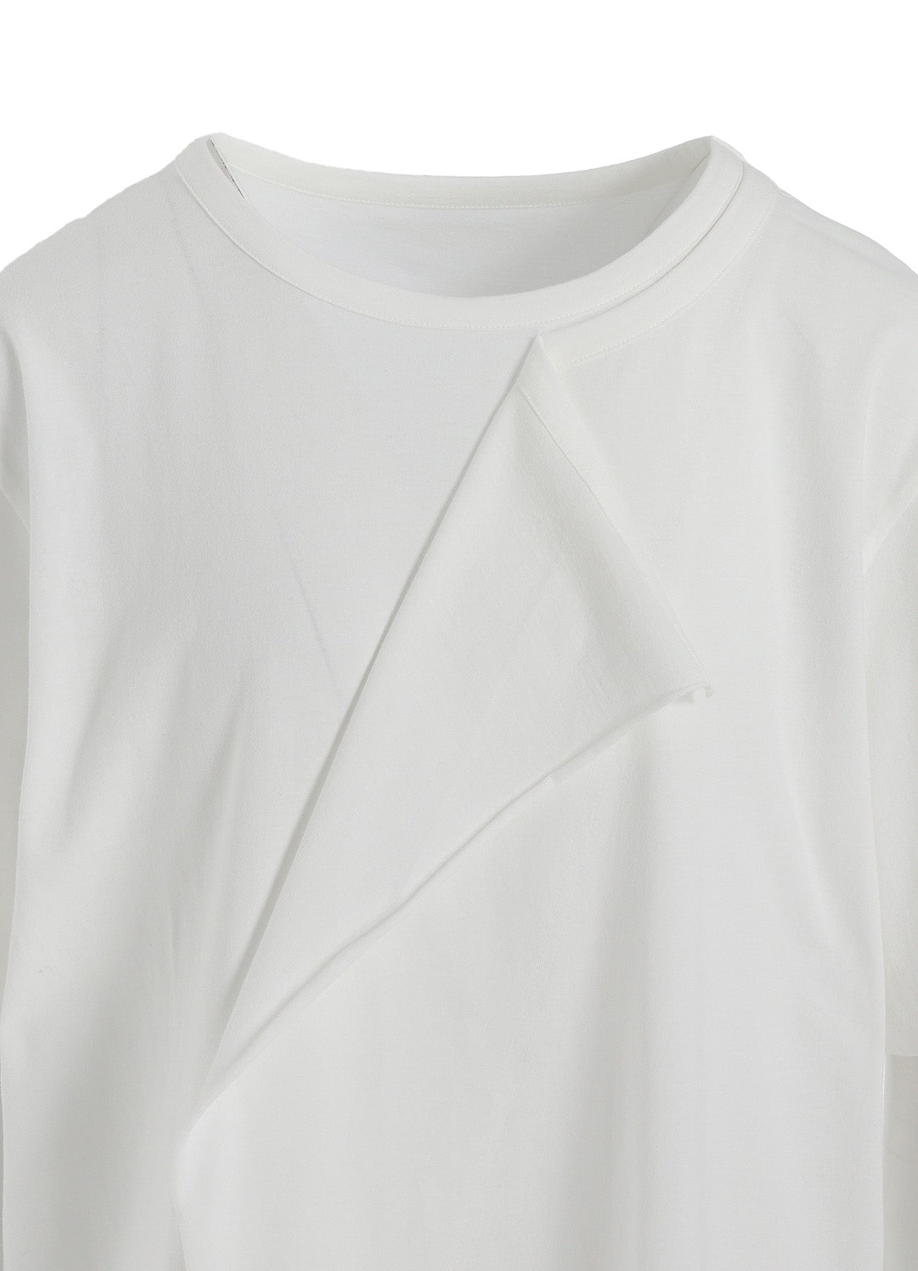 COTTON JERSEY LICKING SHORT SLEEVED T-SHIRT