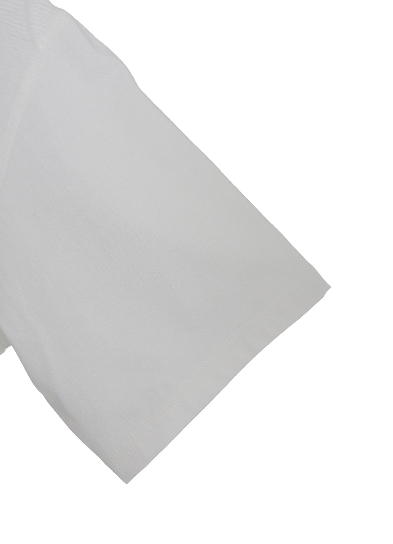 COTTON JERSEY LICKING SHORT SLEEVED T-SHIRT