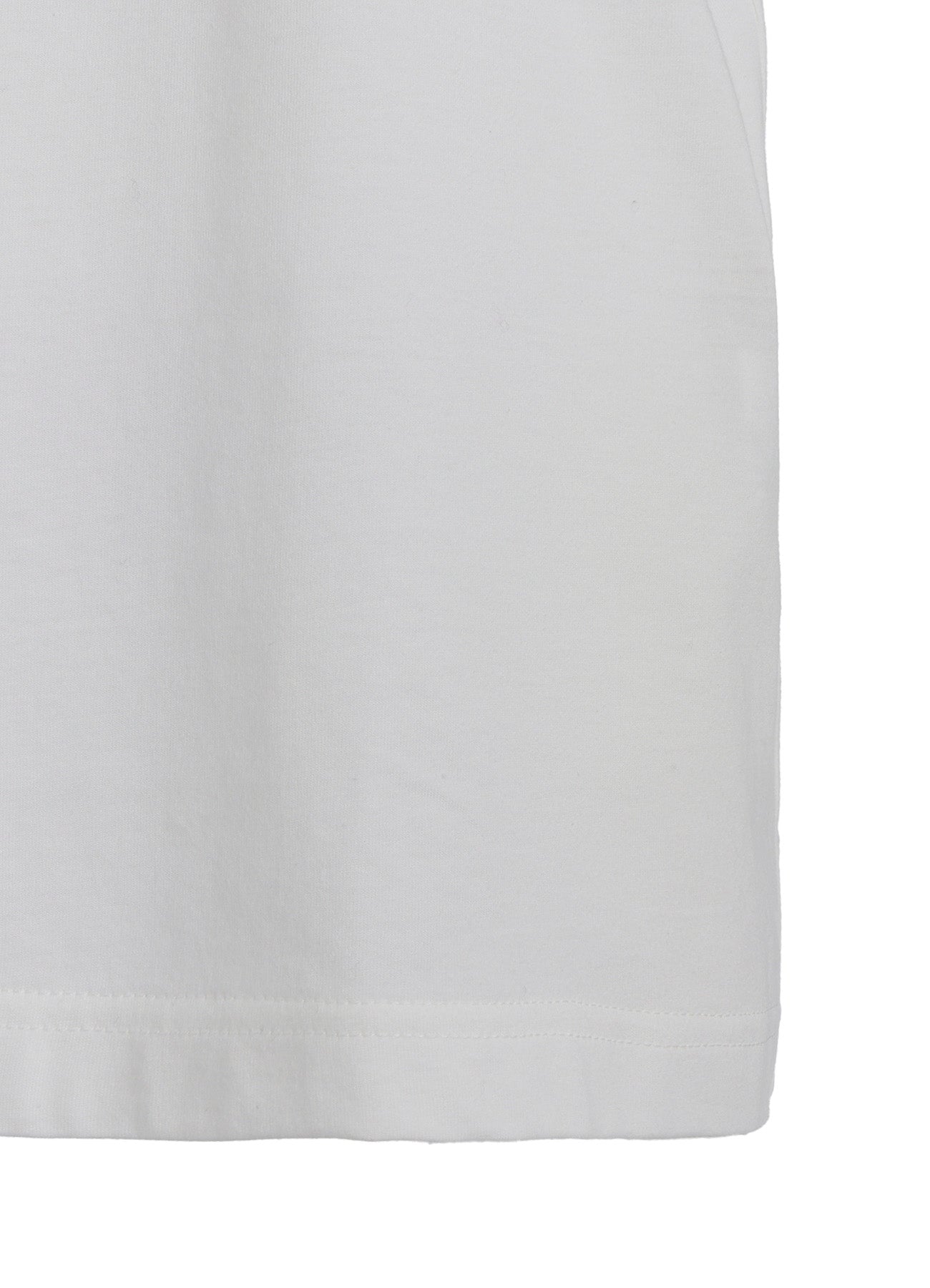 COTTON JERSEY LICKING SHORT SLEEVED T-SHIRT