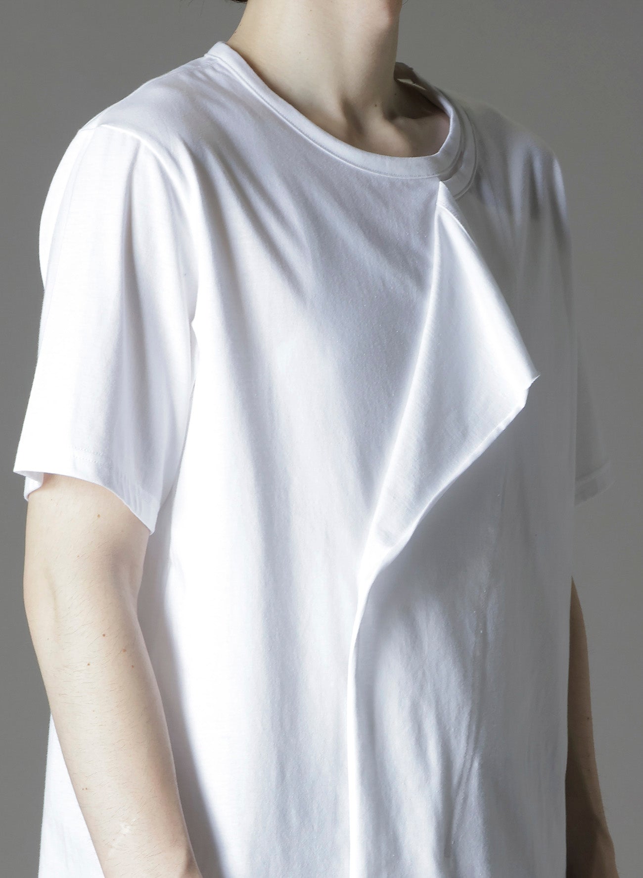 COTTON JERSEY LICKING SHORT SLEEVED T-SHIRT