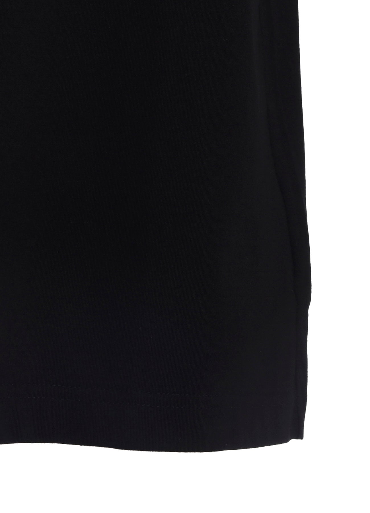 COTTON JERSEY LICKING SHORT SLEEVED T-SHIRT