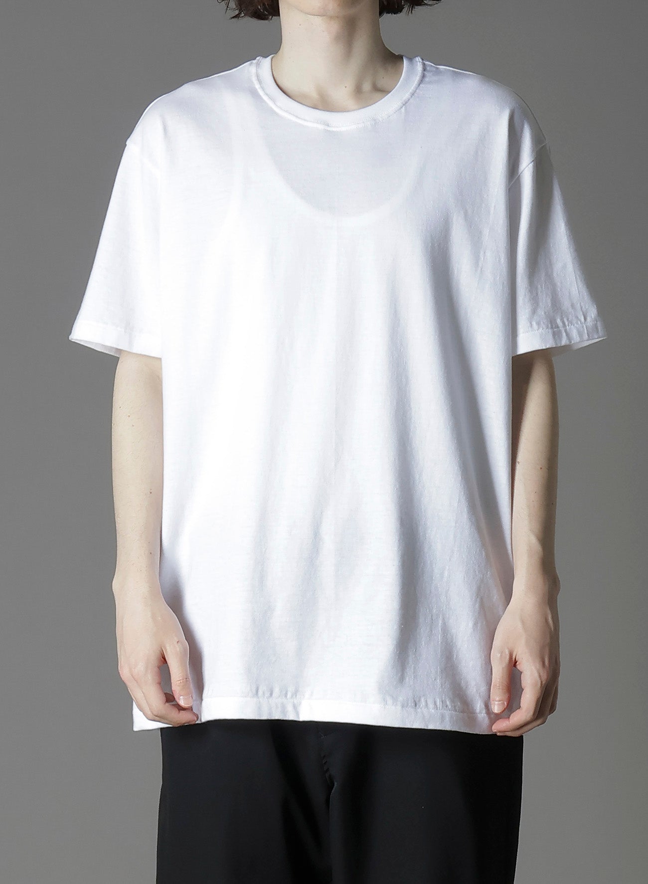 COTTON JERSEY HEART GRAPHIC T-SHIRT
