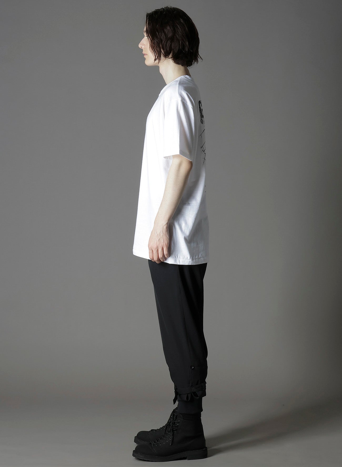 COTTON JERSEY HEART GRAPHIC T-SHIRT