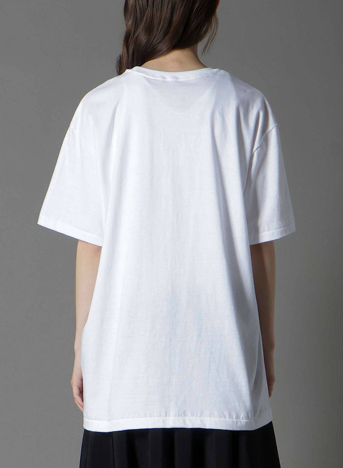 COTTON JERSEY SNAKE GRAPHIC T-SHIRT