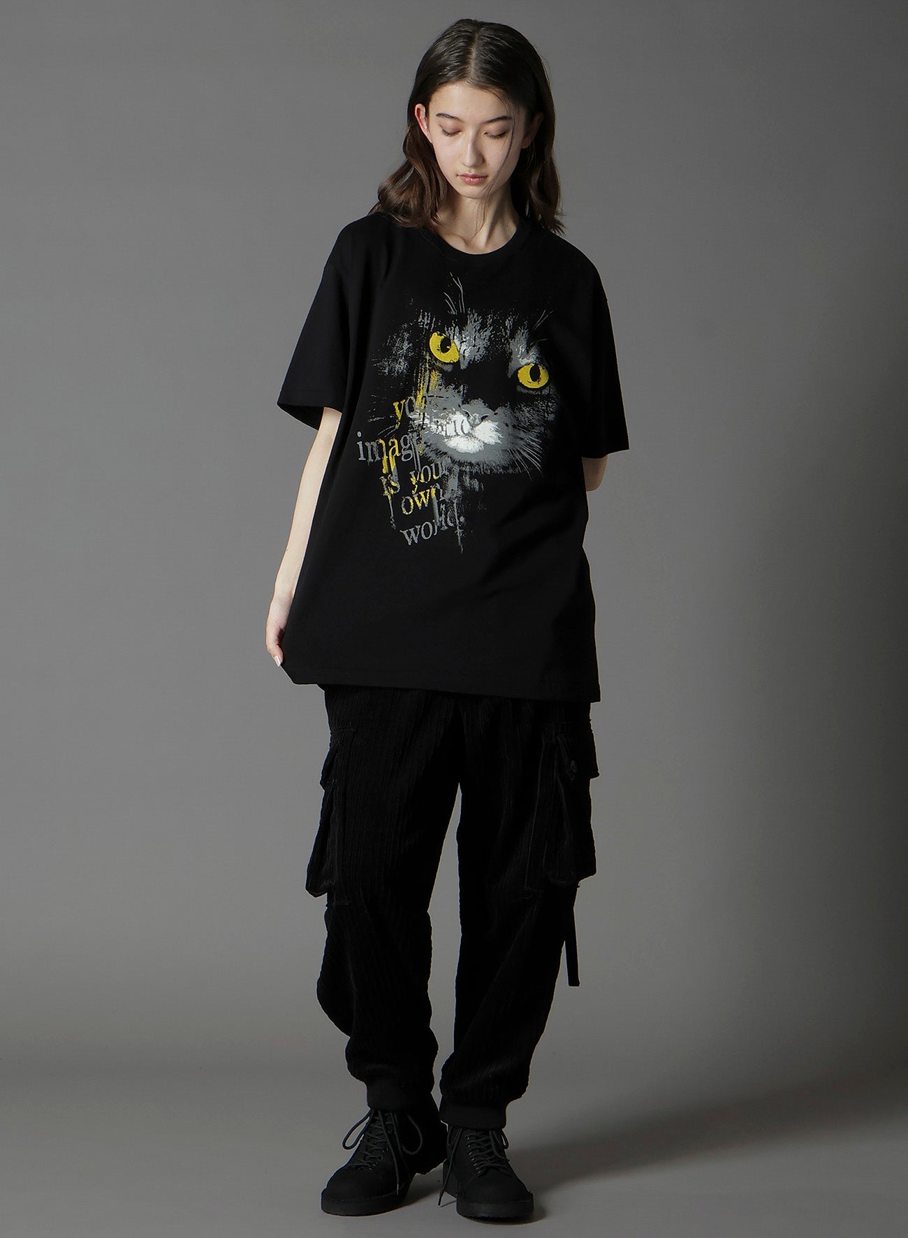 20/COTTON JERSEY CAT T-SHIRT