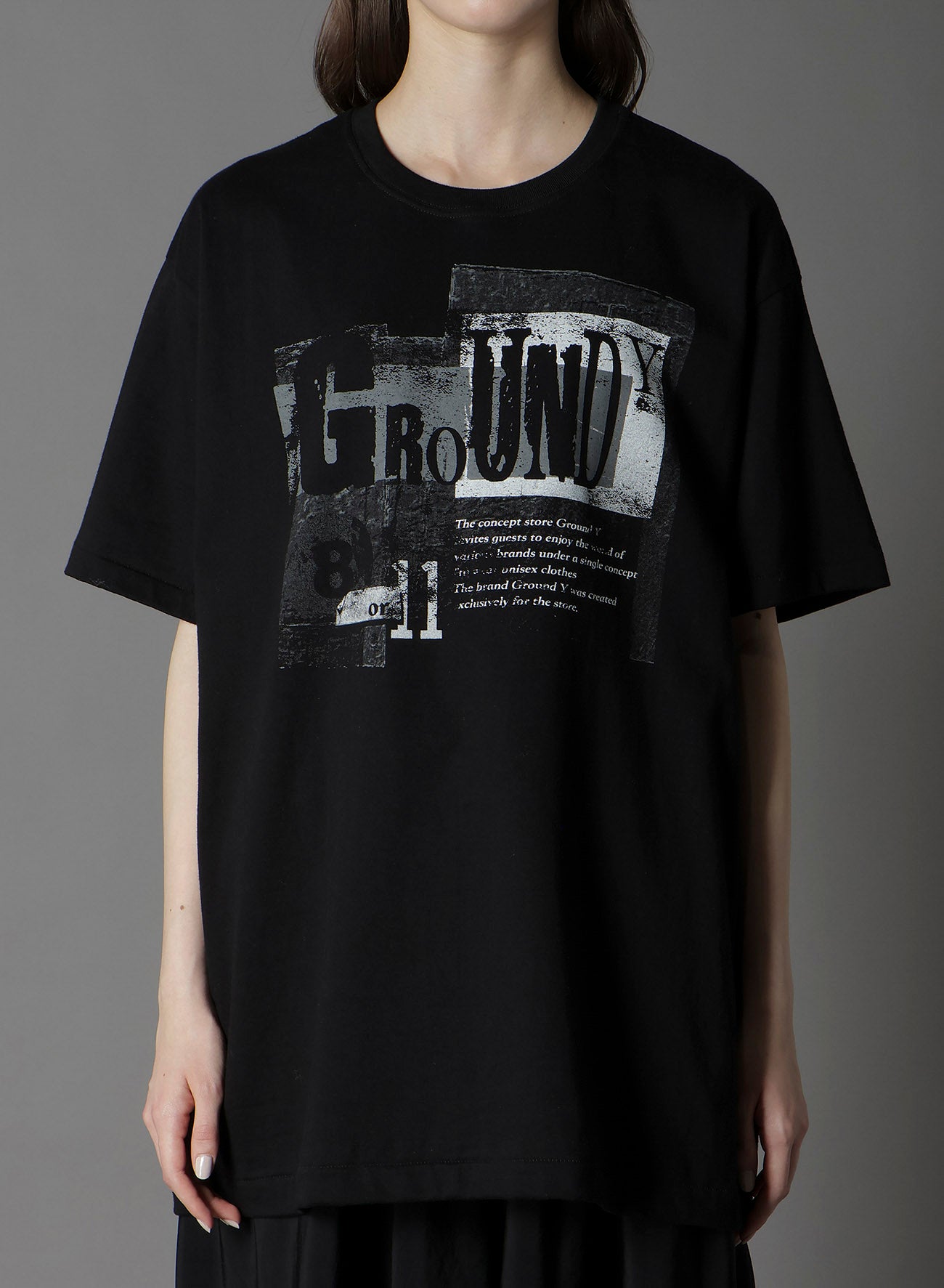 COTTON JERSEY GRANGE GRAPHIC T-SHIRT