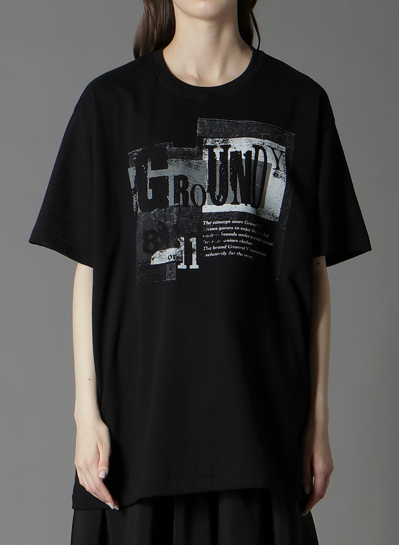COTTON JERSEY GRANGE GRAPHIC T-SHIRT