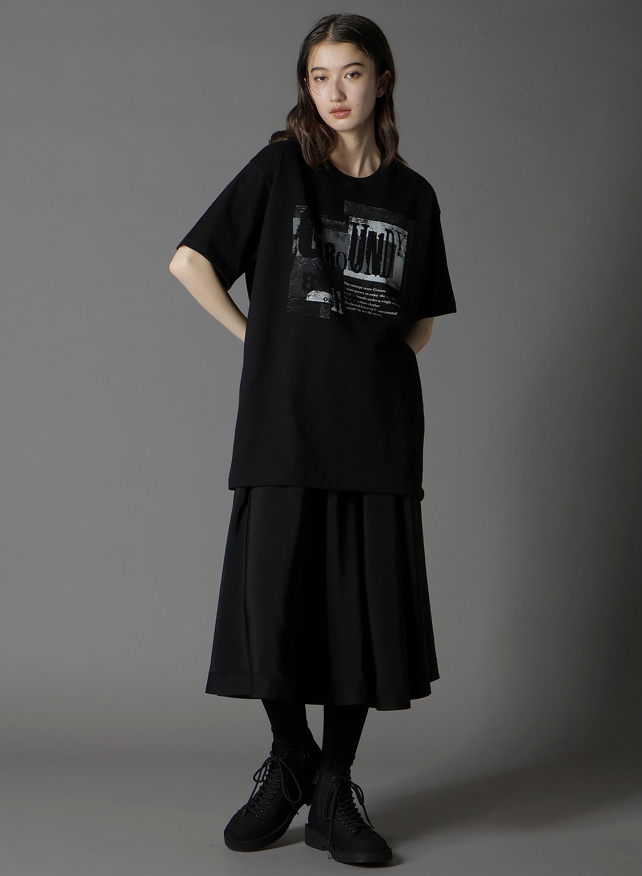 COTTON JERSEY GRANGE GRAPHIC T-SHIRT