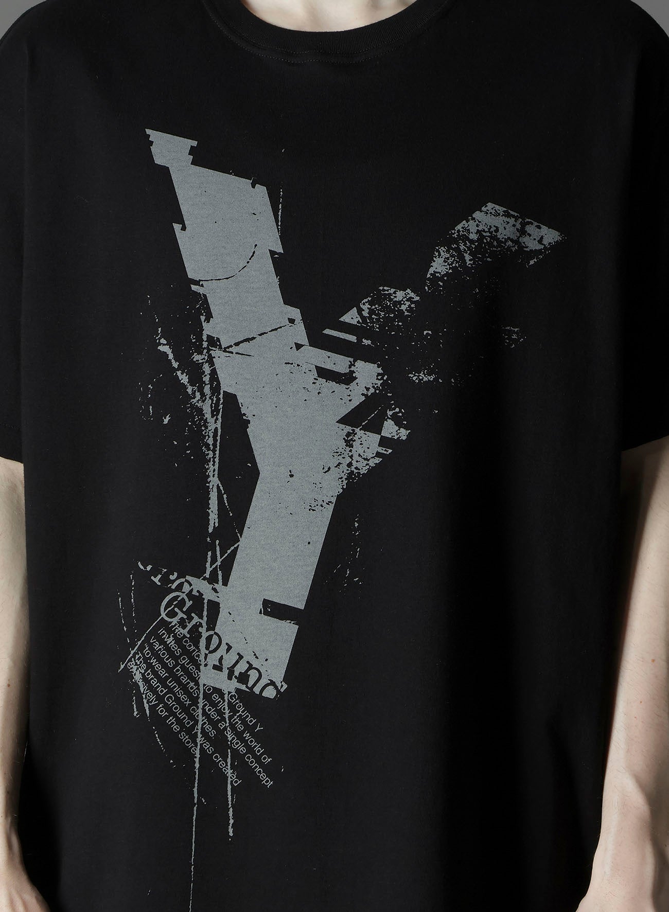 COTTON JERSEY LOGO GRAPHIC T-SHIRT