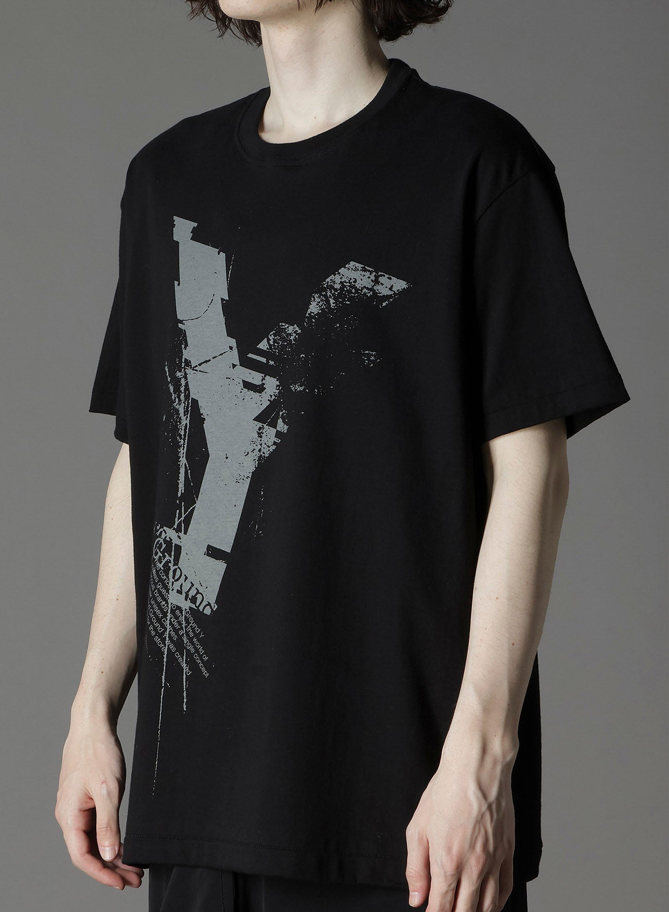 COTTON JERSEY LOGO GRAPHIC T-SHIRT