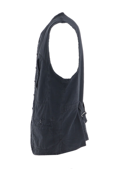 C/NY SULFUR DYEING STONE WASH BIO PIPING VEST