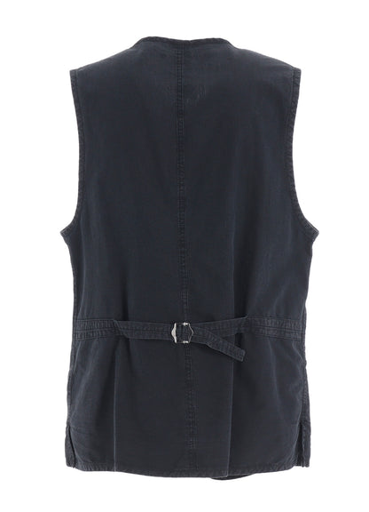 C/NY SULFUR DYEING STONE WASH BIO PIPING VEST