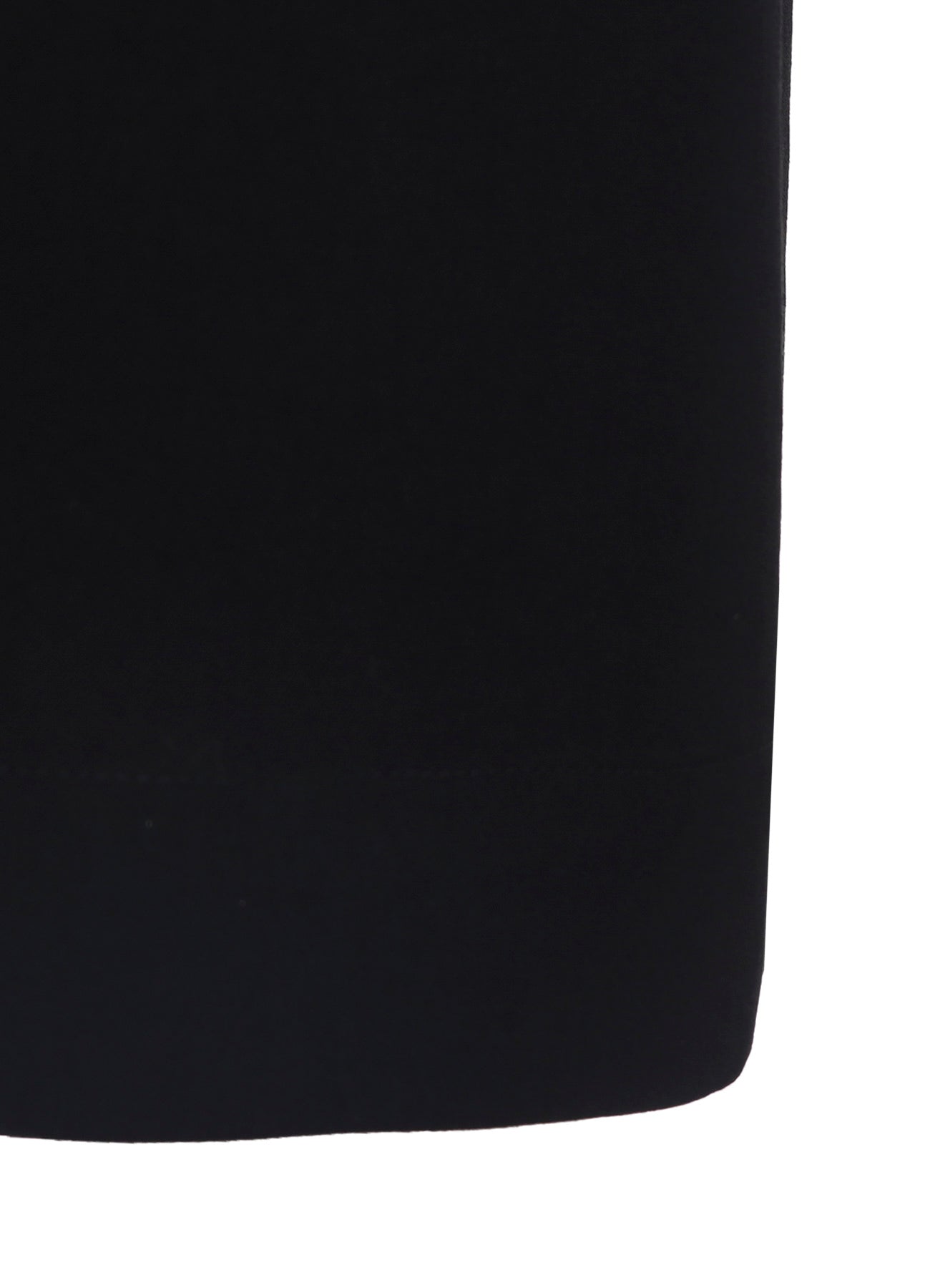 WOOL GABARDINE SINGLE LONG VEST