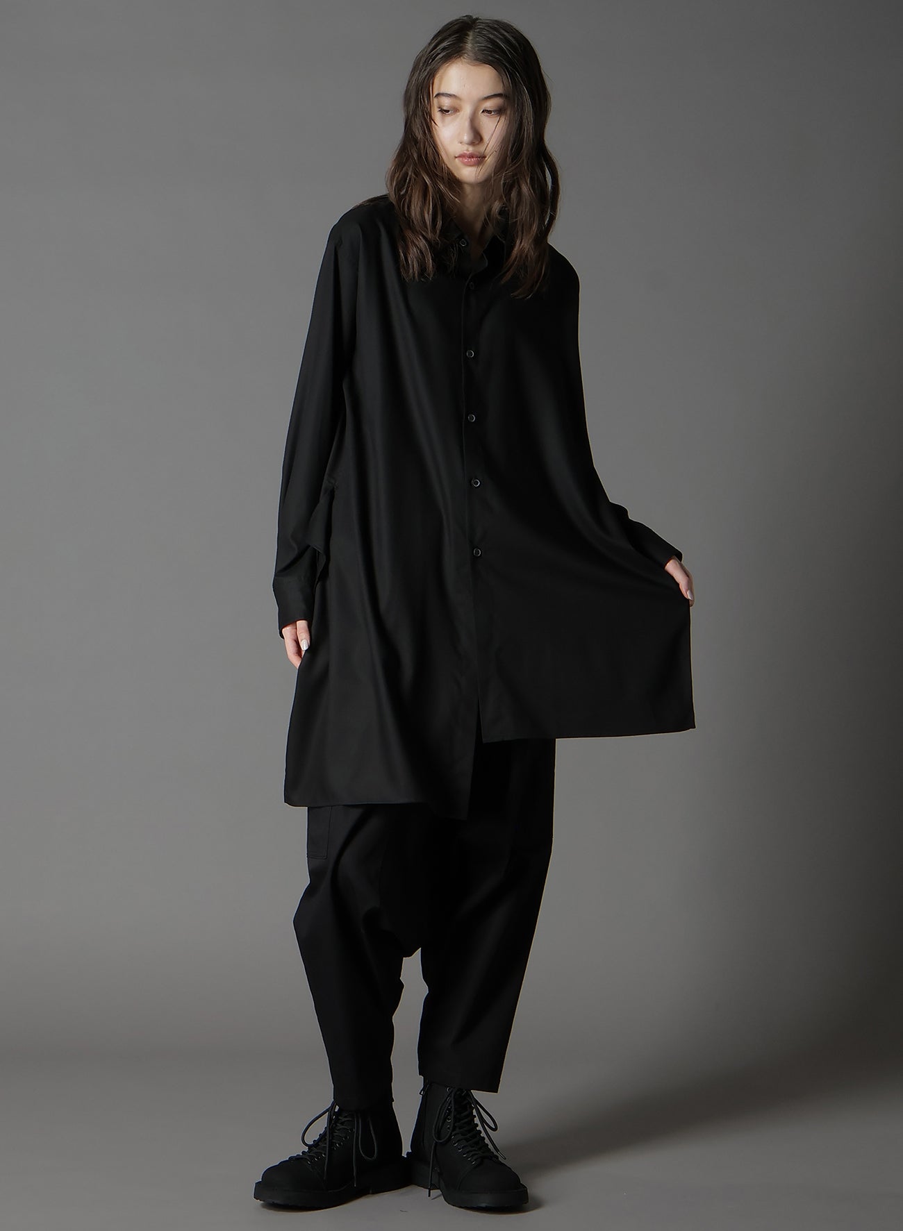 TR VIYELLA ASYMMETERY SHIRT