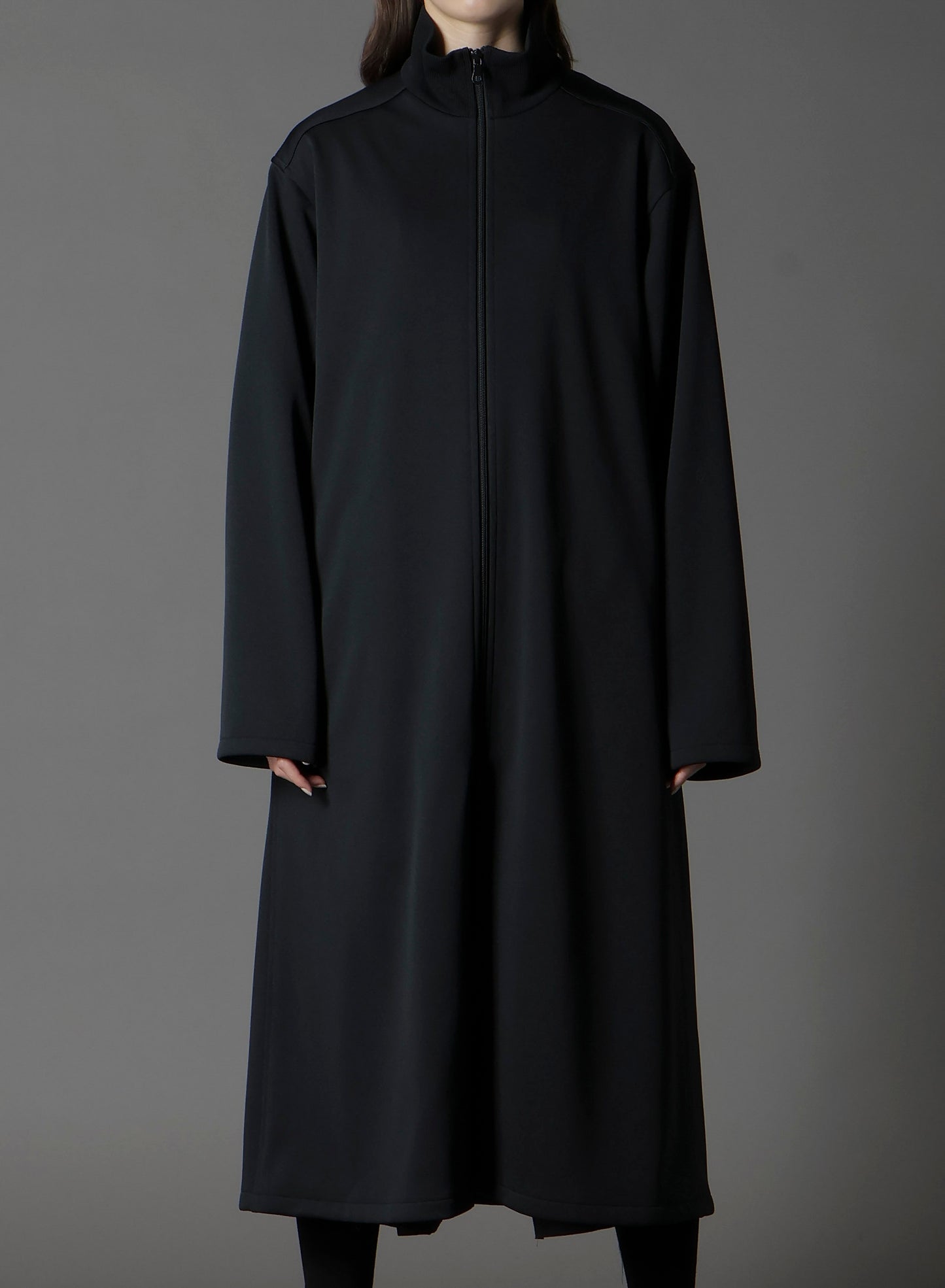 POLYESTER SMOOTH LONG SHIRT