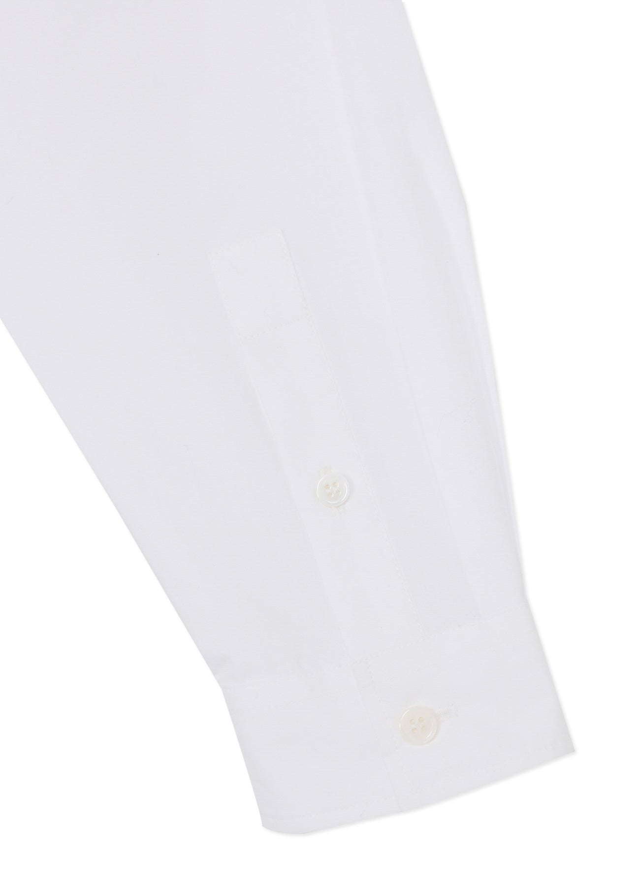 COTTON BROADCLOTH COLLAR CUT-OFF SHIRT