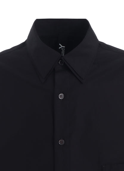 COTTON BROADCLOTH DOUBLE COLLAR SHIRT