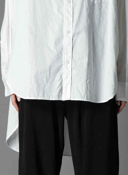 LIGHT COTTON TWILLL WASH ONC TIGHT SHIRT