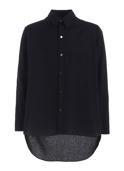 LIGHT COTTON TWILLL WASH ONC TIGHT SHIRT