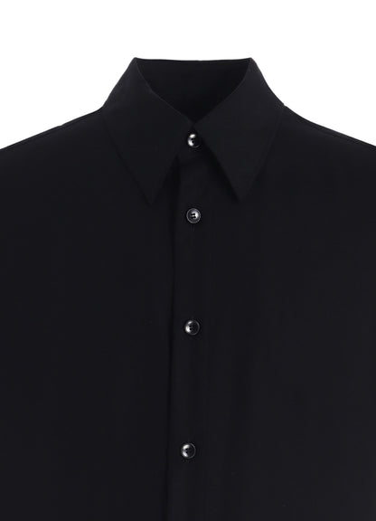 RAYON TWILL SHORT-SLEEVE SLIM SHIRT