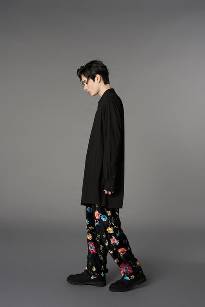 CELLULOSE LAWN CHEONGSAM  SHIRT