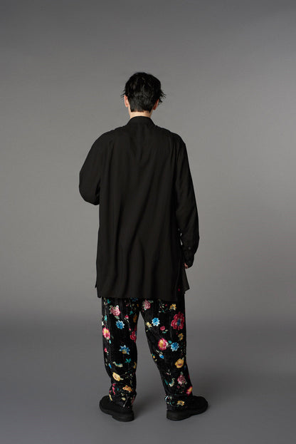 CELLULOSE LAWN CHEONGSAM  SHIRT